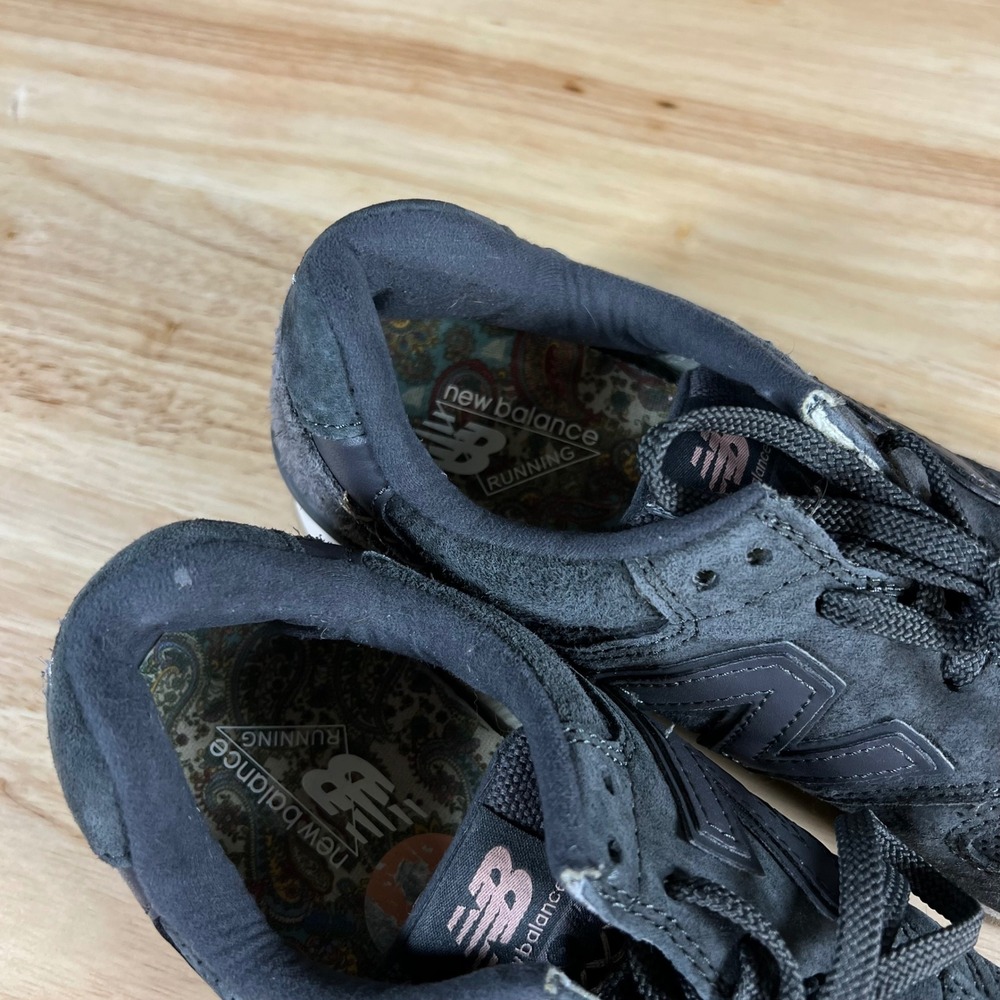 New Balance 696 Summer Utility Charcoal Grey Suede Sneakers WL696BY Womens 7 - Picture 4 of 9